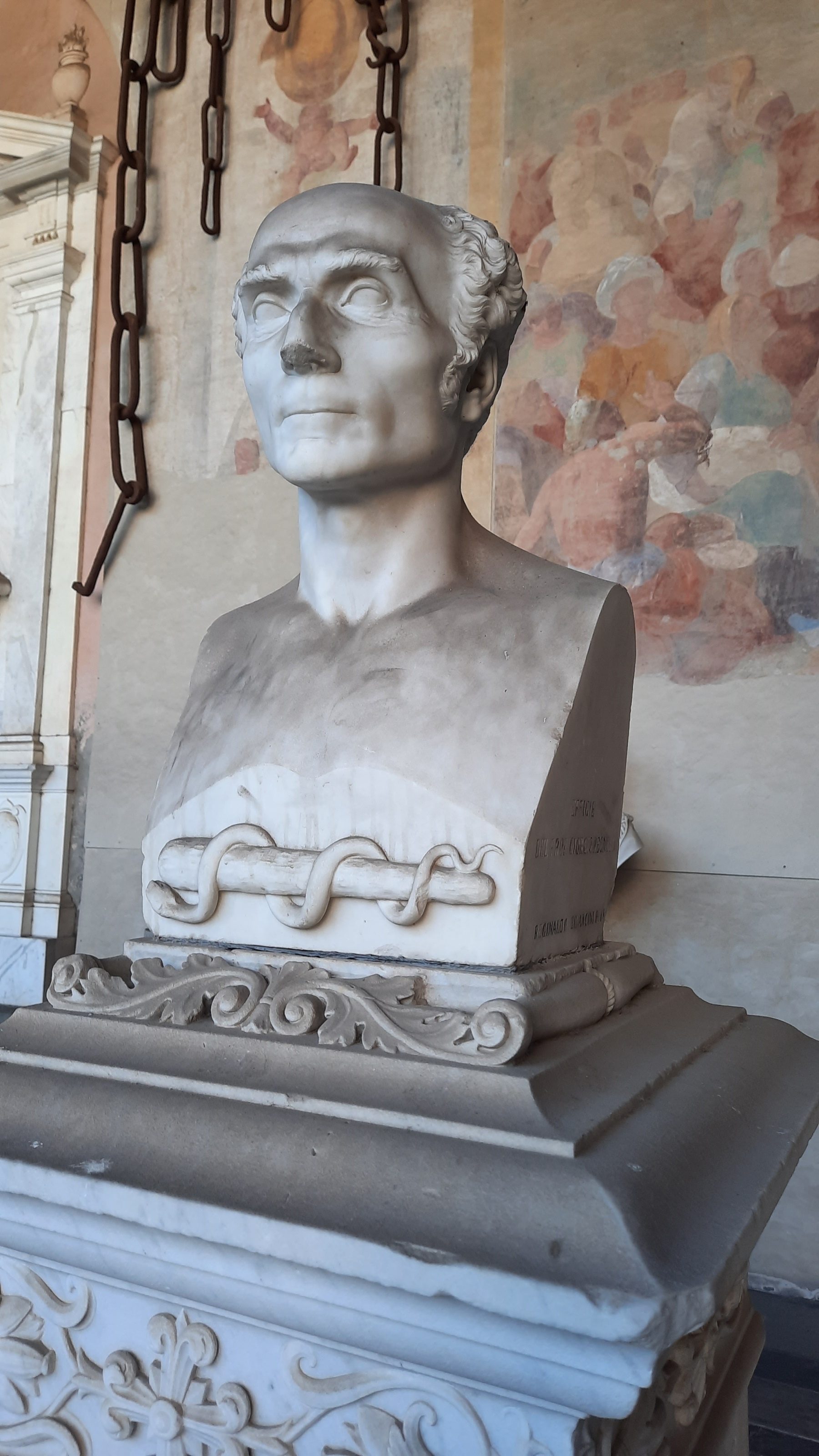 Giorgio Regnoli's bust, Campo Santo, Pisa - 03.jpg